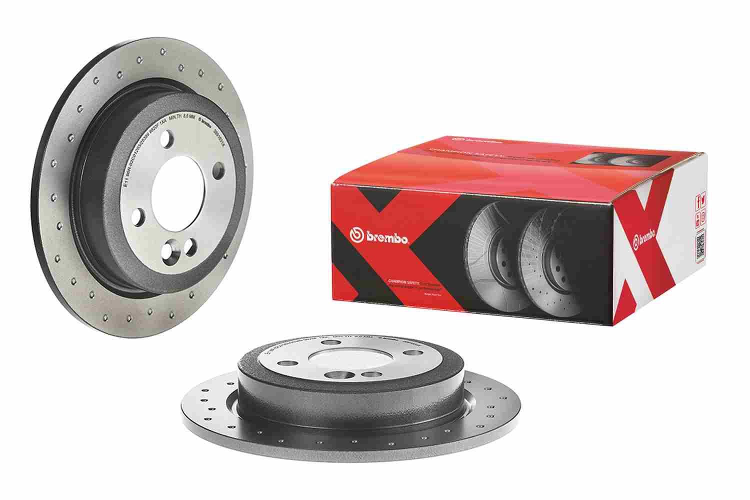 BREMBO 08.9163.1X - Bremsscheibe