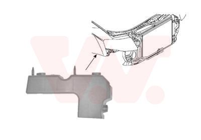 VAN WEZEL 0326568 - Halter, Stoßfänger