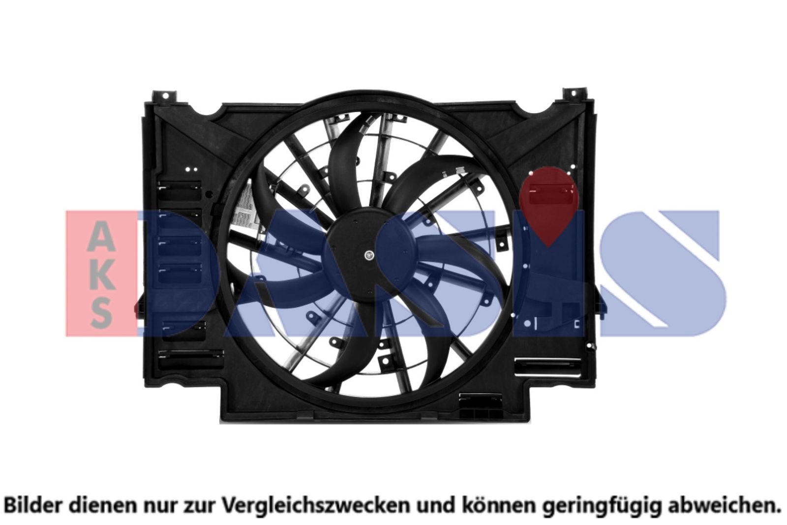AKS DASIS 028024N - Lüfter, Motorkühlung