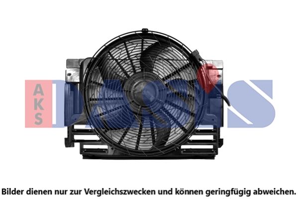 AKS DASIS 058119N - Lüfter, Motorkühlung