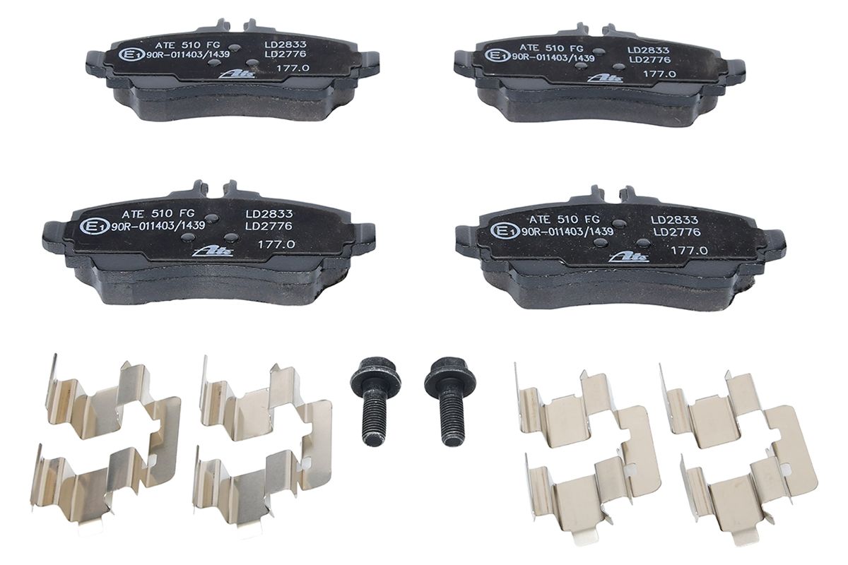 ATE 13.0470-2833.2 - Bremsbelagsatz, Scheibenbremse