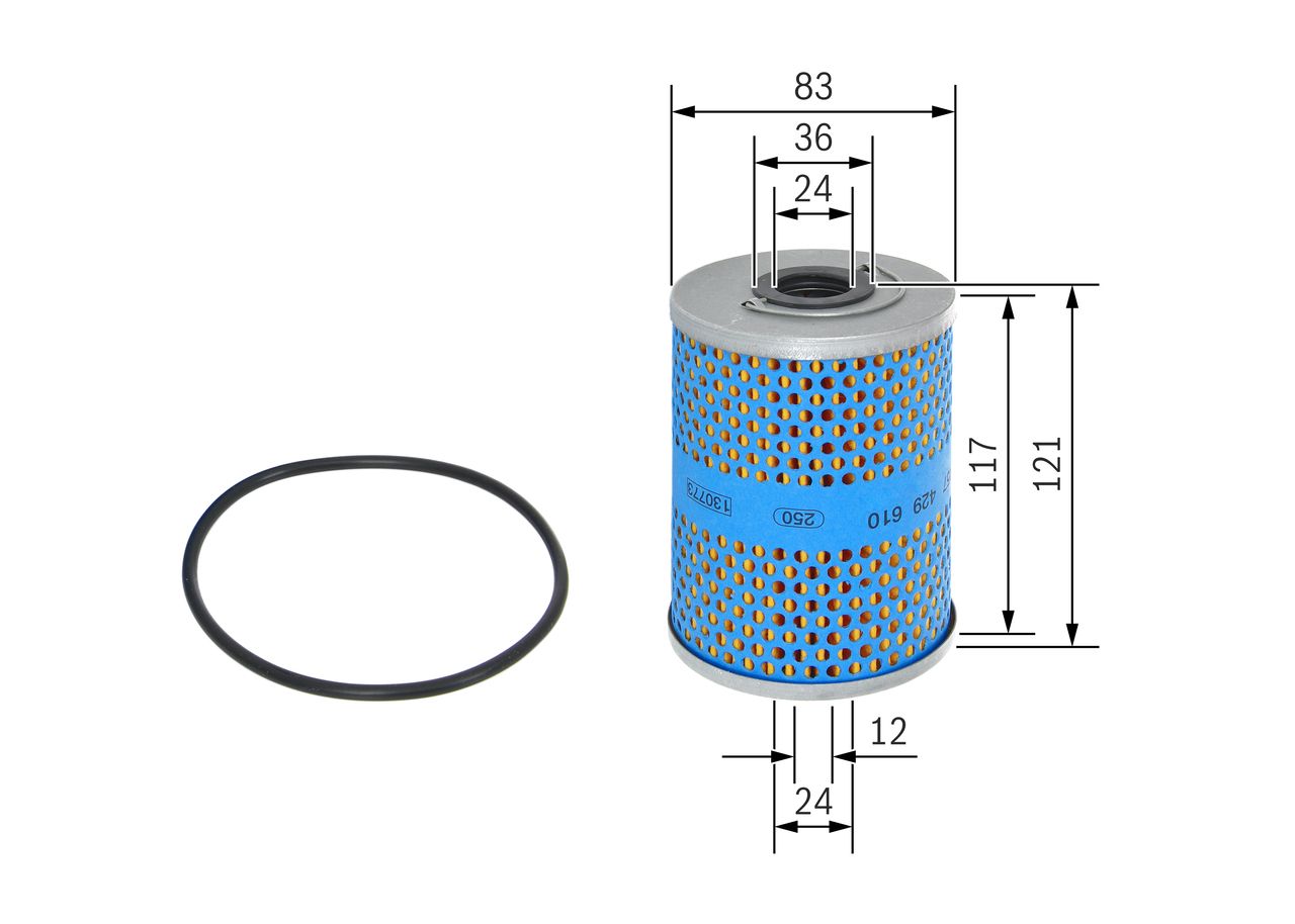 BOSCH 1 457 429 610 - Ölfilter