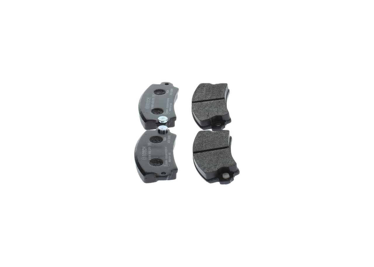 BOSCH 0 986 495 270 - Bremsbelagsatz, Scheibenbremse