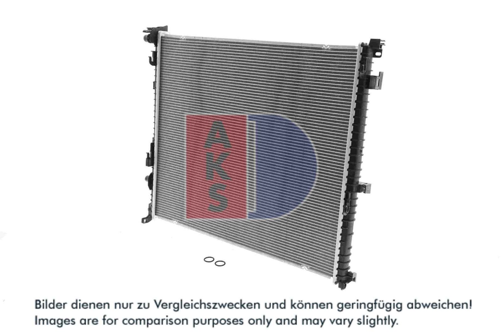 AKS DASIS 050134N - Niedertemperaturkühler, Ladeluftkühler