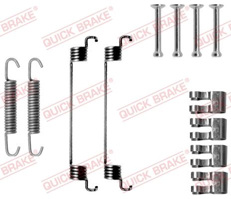 QUICK BRAKE 105-0783 - Zubehörsatz, Bremsbacken