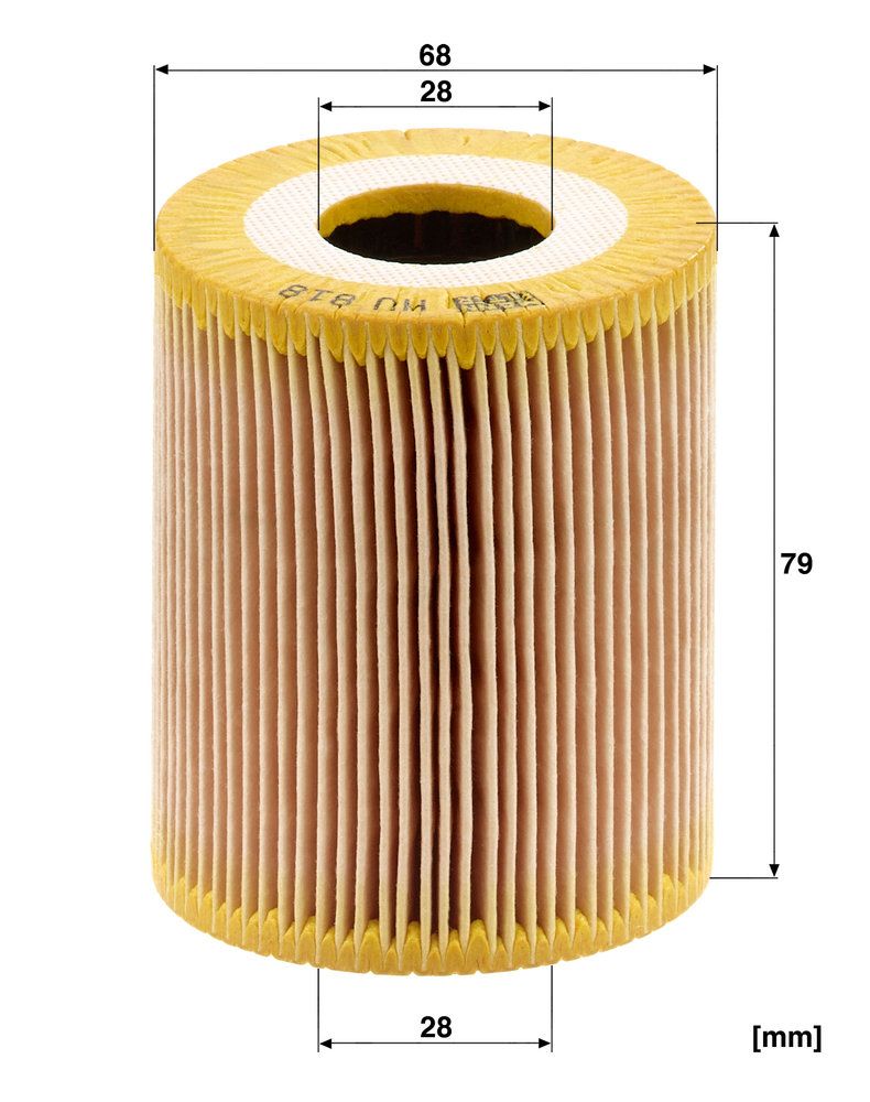 MANN-FILTER HU 818 x - Ölfilter