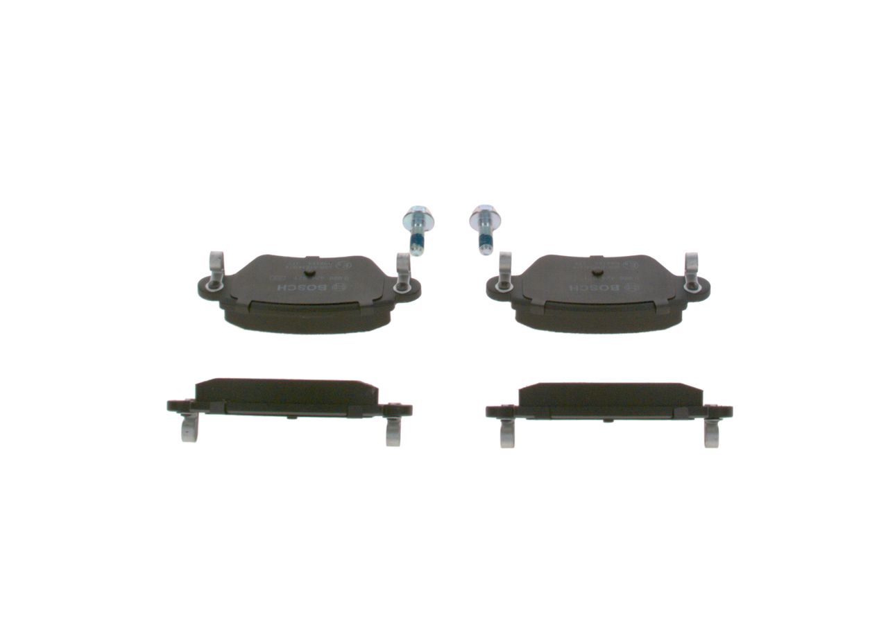 BOSCH 0 986 424 671 - Bremsbelagsatz, Scheibenbremse