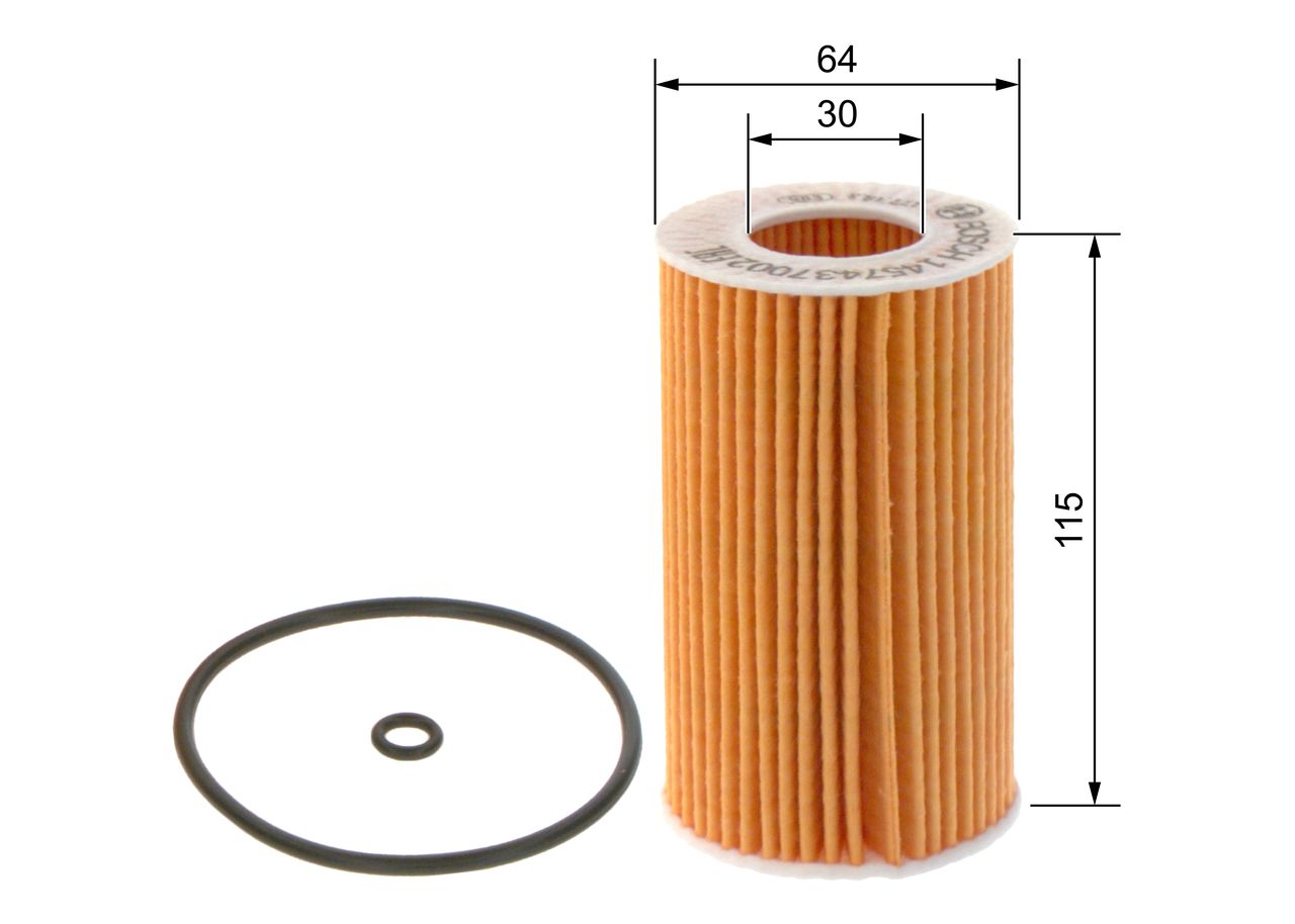 BOSCH 1 457 437 002 - Ölfilter