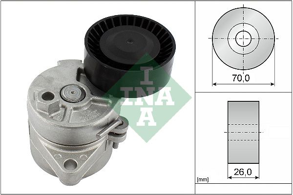 Schaeffler INA 534 0104 10 - Riemenspanner, Keilrippenriemen