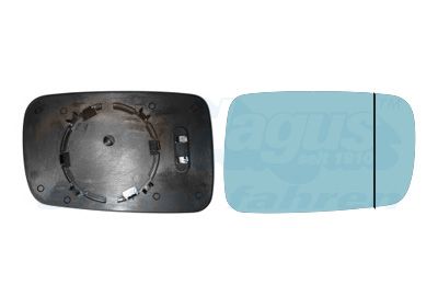 VAN WEZEL 0647838 - Spiegelglas, Außenspiegel