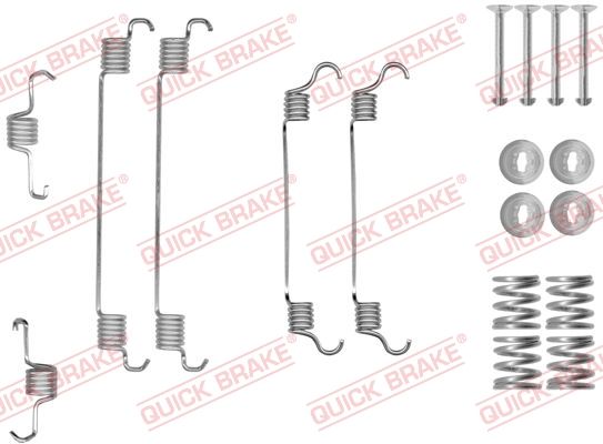 QUICK BRAKE 105-0820 - Zubehörsatz, Bremsbacken