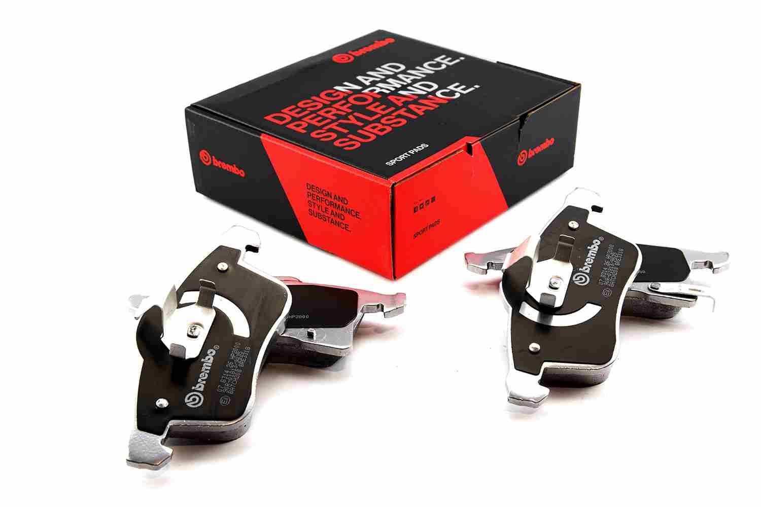 BREMBO 07.B314.26 - Hochleistungs-Bremsbelagsatz