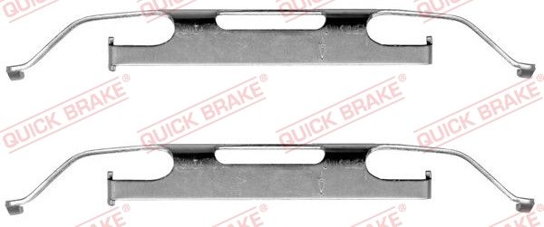 QUICK BRAKE 109-1223 - Zubehörsatz, Scheibenbremsbelag
