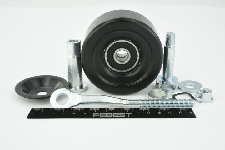 FEBEST 0287-D40B - Spannrolle, Keilrippenriemen