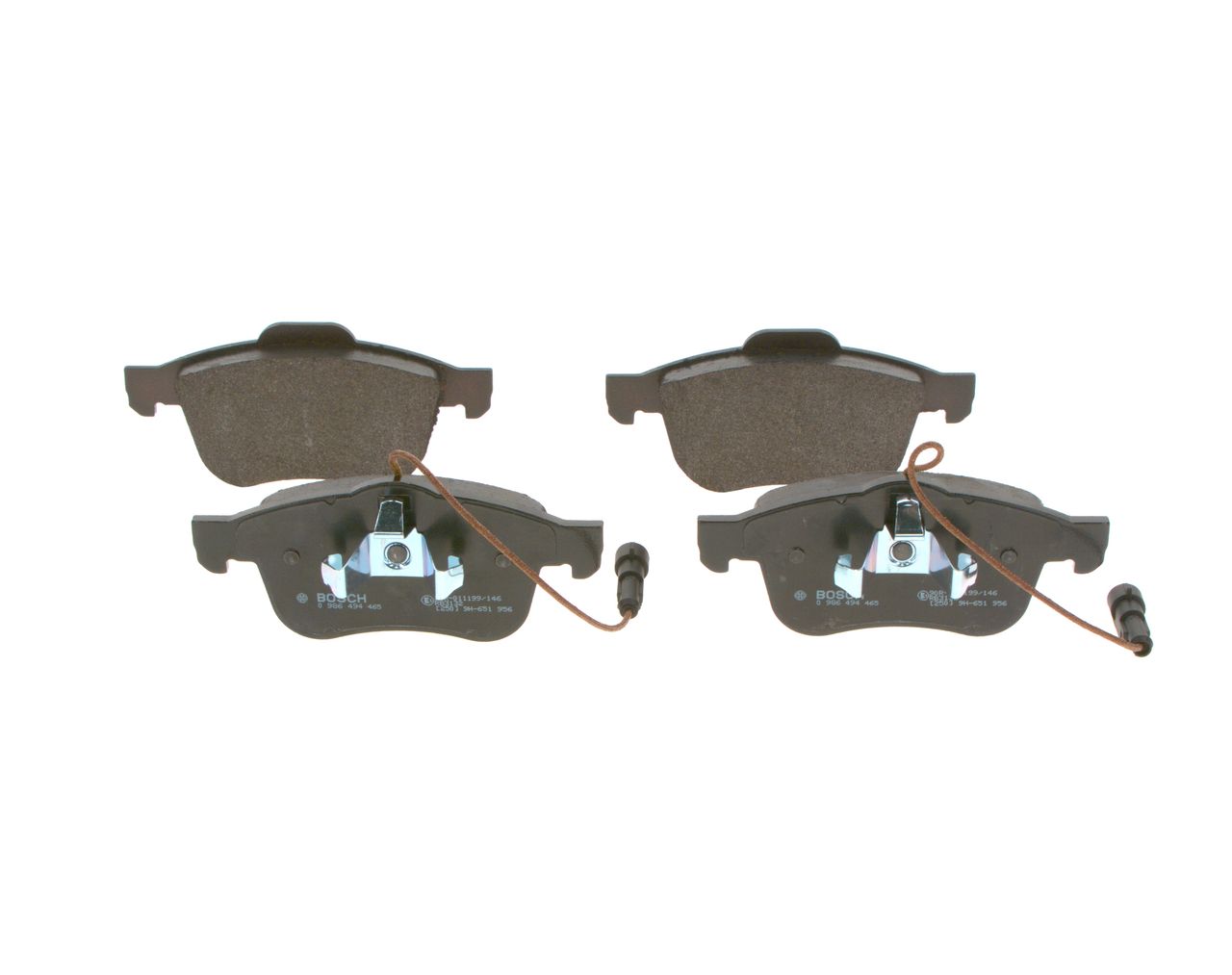 BOSCH 0 986 494 465 - Bremsbelagsatz, Scheibenbremse