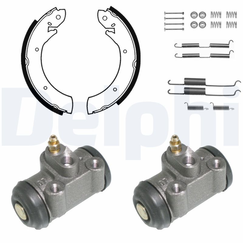 DELPHI KP789 - Bremsbackensatz