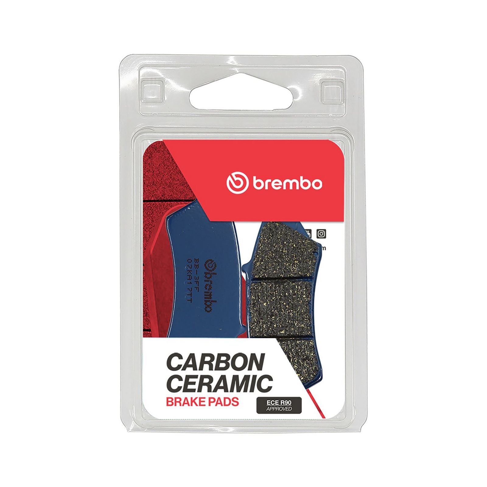 BREMBO 07KA17TT - Bremsbelagsatz, Scheibenbremse