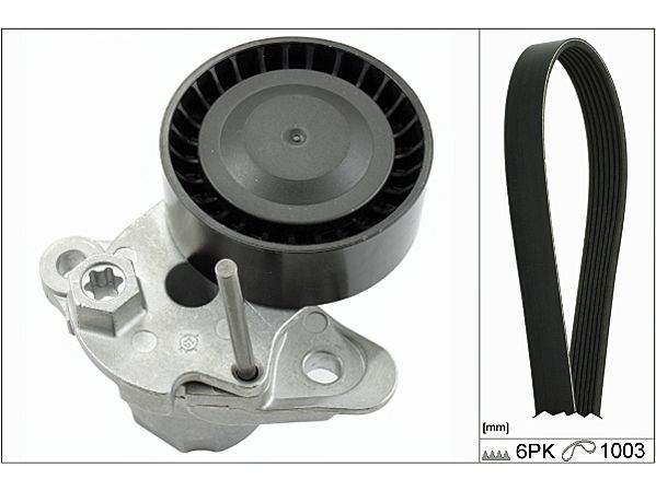 Schaeffler INA 529 0159 10 - Keilrippenriemensatz