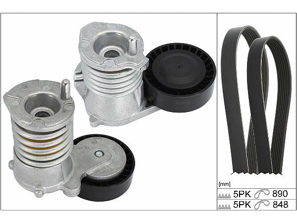 Schaeffler INA 529 0477 10 - Keilrippenriemensatz
