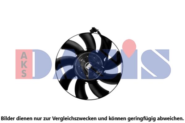 AKS DASIS 028011N - Lüfter, Motorkühlung