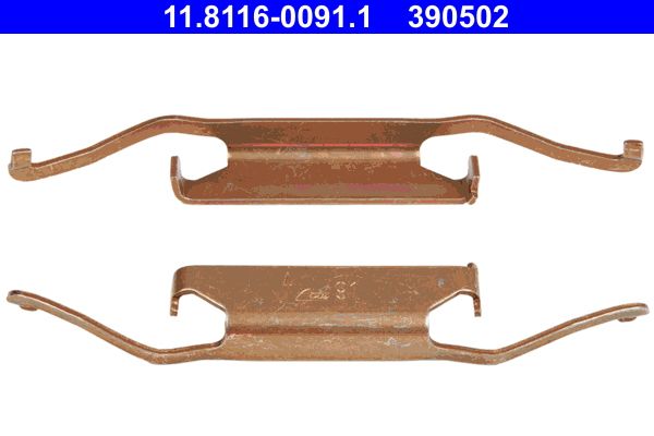 ATE 11.8116-0091.1 - Feder, Bremssattel