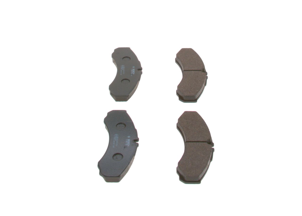 BOSCH 0 986 424 833 - Bremsbelagsatz, Scheibenbremse