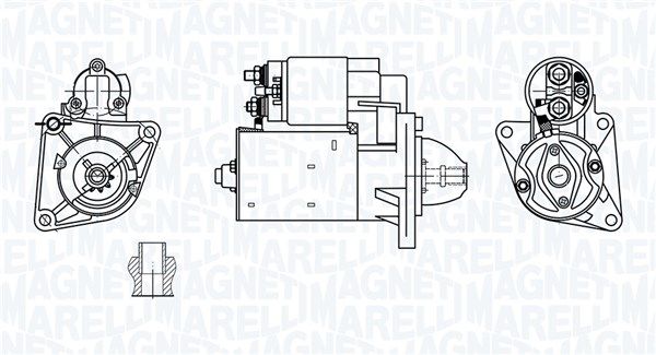MAGNETI MARELLI 063721042010 - Starter