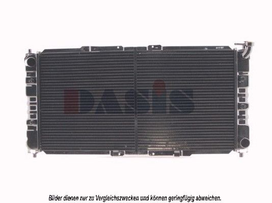 AKS DASIS 110400N - Kühler, Motorkühlung