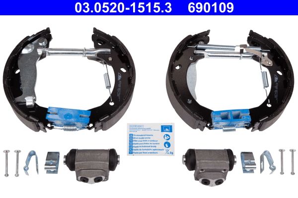ATE 03.0520-1515.3 - Bremsbackensatz