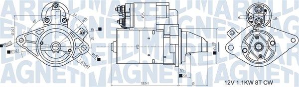 MAGNETI MARELLI 063721407010 - Starter