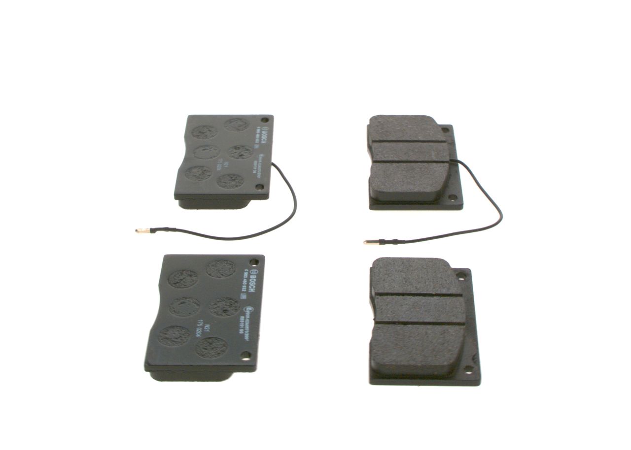 BOSCH 0 986 460 932 - Bremsbelagsatz, Scheibenbremse