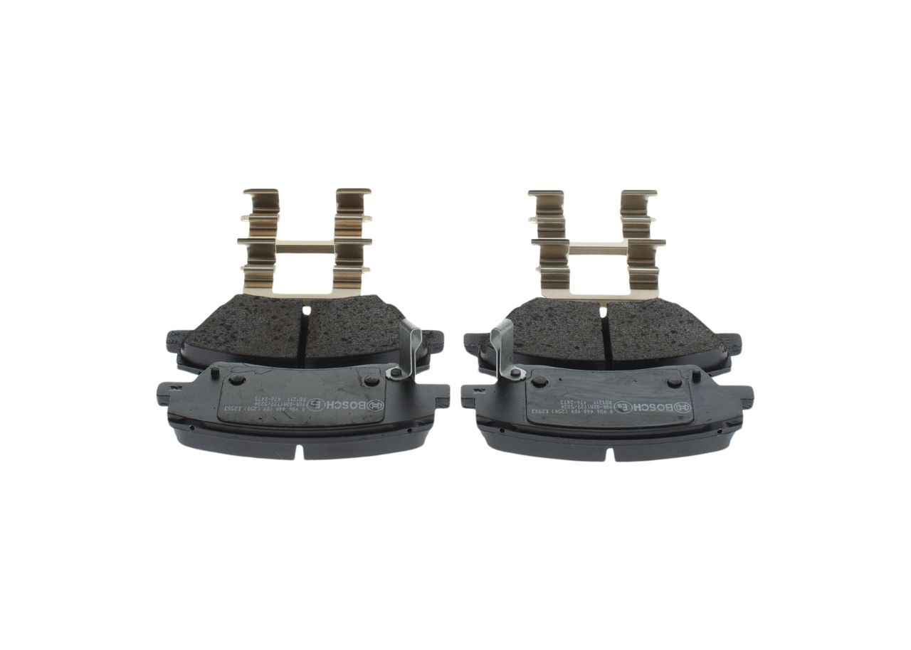 BOSCH 0 986 460 189 - Bremsbelagsatz, Scheibenbremse