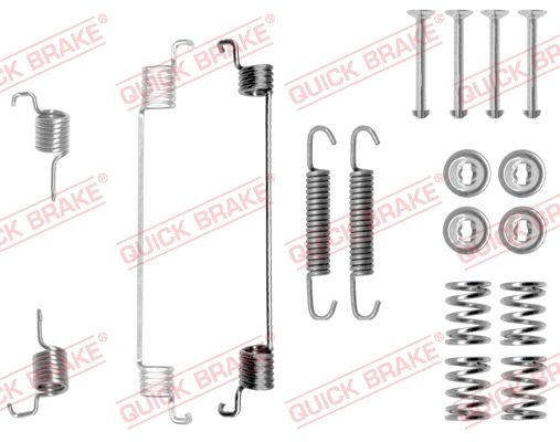QUICK BRAKE 105-0672 - Zubehörsatz, Bremsbacken