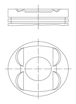 MAHLE 001 14 00 - Kolben