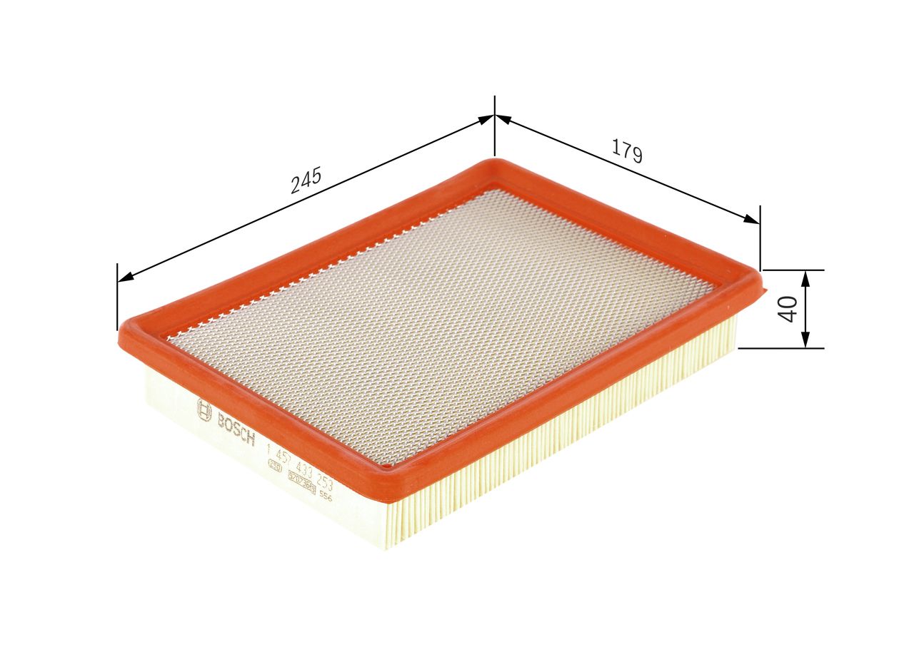 BOSCH 1 457 433 253 - Luftfilter