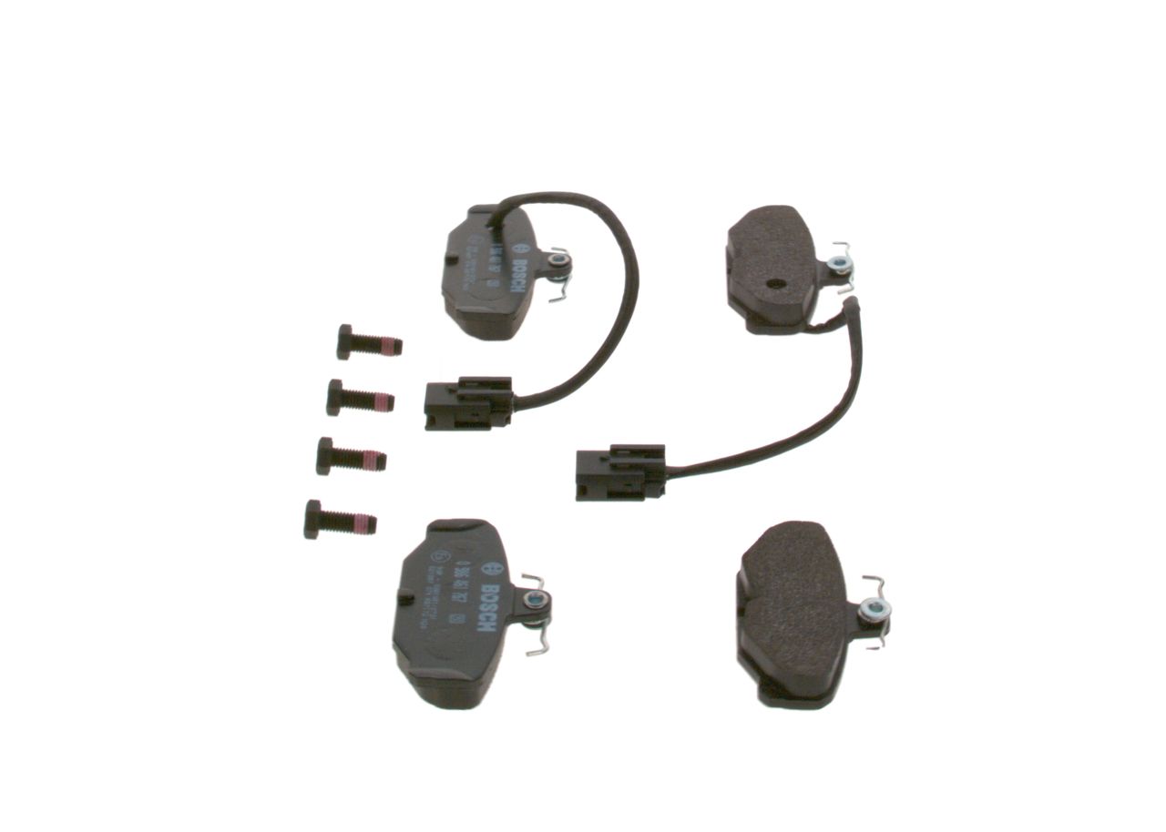 BOSCH 0 986 461 767 - Bremsbelagsatz, Scheibenbremse