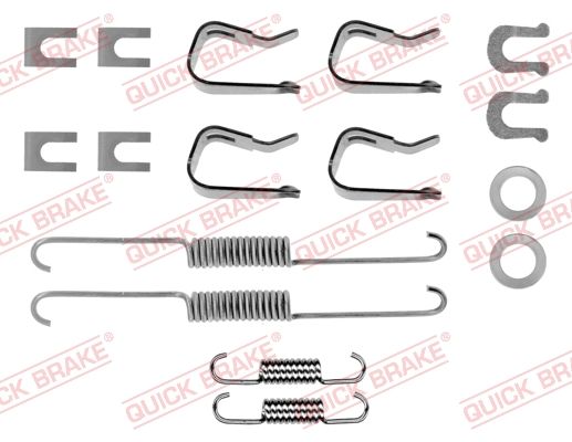 QUICK BRAKE 105-0549 - Zubehörsatz, Bremsbacken