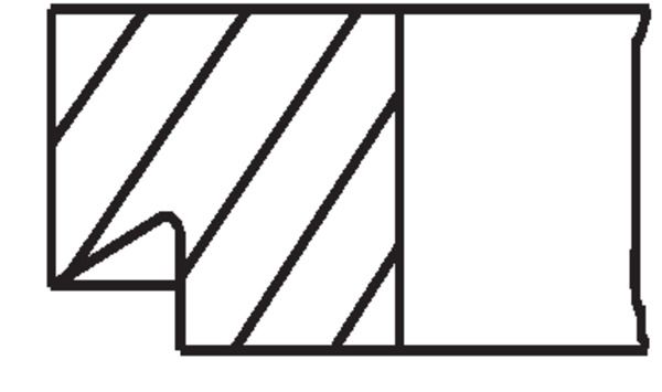 MAHLE 004 15 N0 - Kolbenringsatz