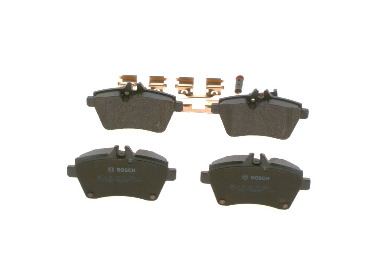 BOSCH 0 986 494 087 - Bremsbelagsatz, Scheibenbremse
