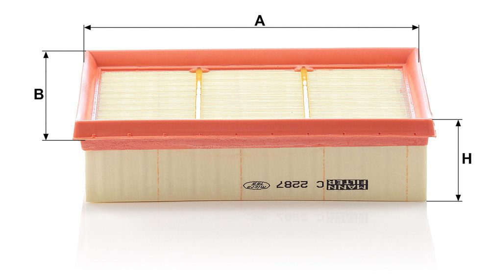 MANN-FILTER C 2287 - Luftfilter