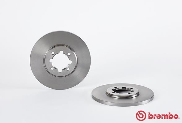 BREMBO 08.6740.10 - Bremsscheibe