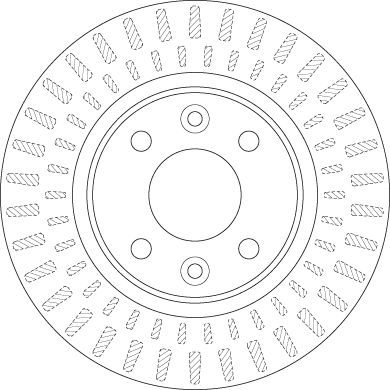 TRW DF6534 - Bremsscheibe