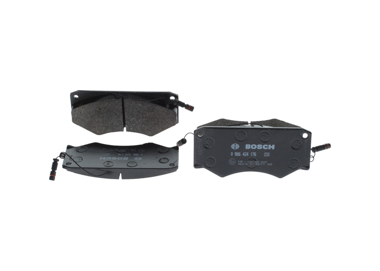 BOSCH 0 986 424 176 - Bremsbelagsatz, Scheibenbremse