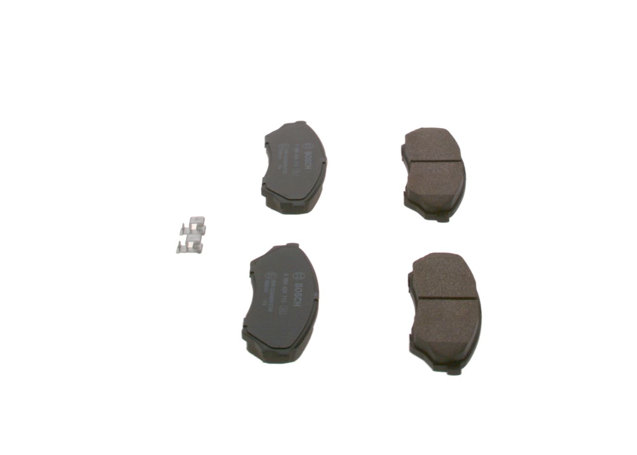 BOSCH 0 986 424 713 - Bremsbelagsatz, Scheibenbremse
