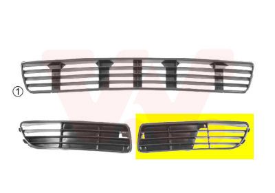 VAN WEZEL 0323503 - Lüftungsgitter, Stoßfänger
