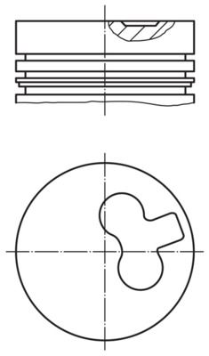 MAHLE 011 29 01 - Kolben
