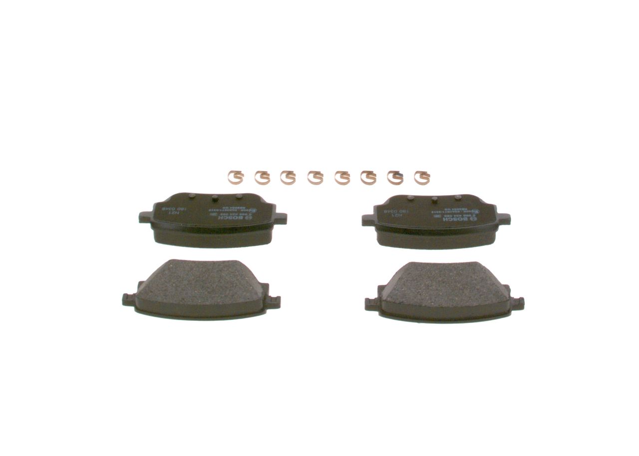 BOSCH 0 986 424 889 - Bremsbelagsatz, Scheibenbremse
