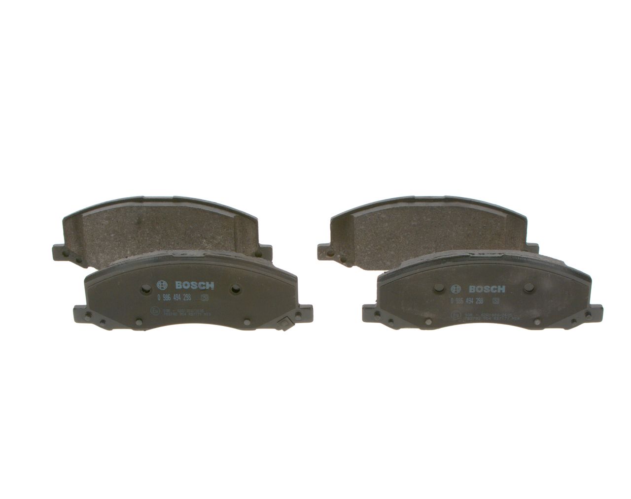 BOSCH 0 986 494 298 - Bremsbelagsatz, Scheibenbremse