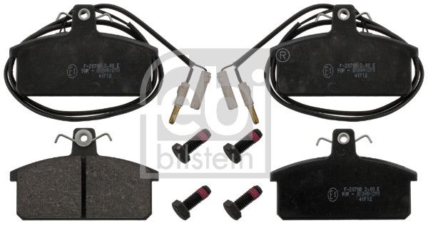 FEBI BILSTEIN 116096 - Bremsbelagsatz, Scheibenbremse