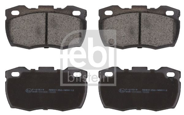 FEBI BILSTEIN 116120 - Bremsbelagsatz, Scheibenbremse